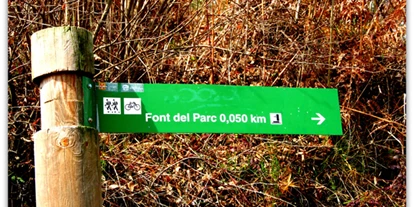 Parkeerplaats voor camper - Art des Stellplatz: eigenständiger Stellplatz - Costa del Maresme - Sant Hilari Sacalm