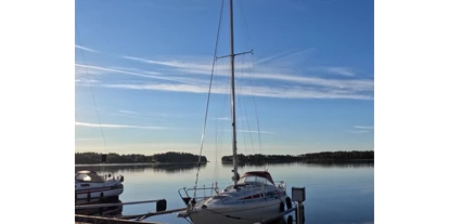 Parkeerplaats voor camper - Angelmöglichkeit - Zuid-Zweden - Für diejenigen, die Boote lieben! - Loftahammars Varv & Marina