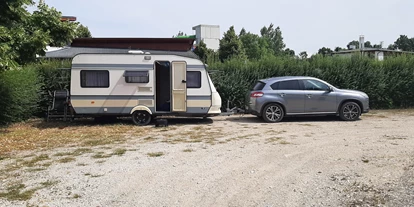 Parkeerplaats voor camper - Duschen - Hongarije - Thermalcamping Pápa / Westungarn