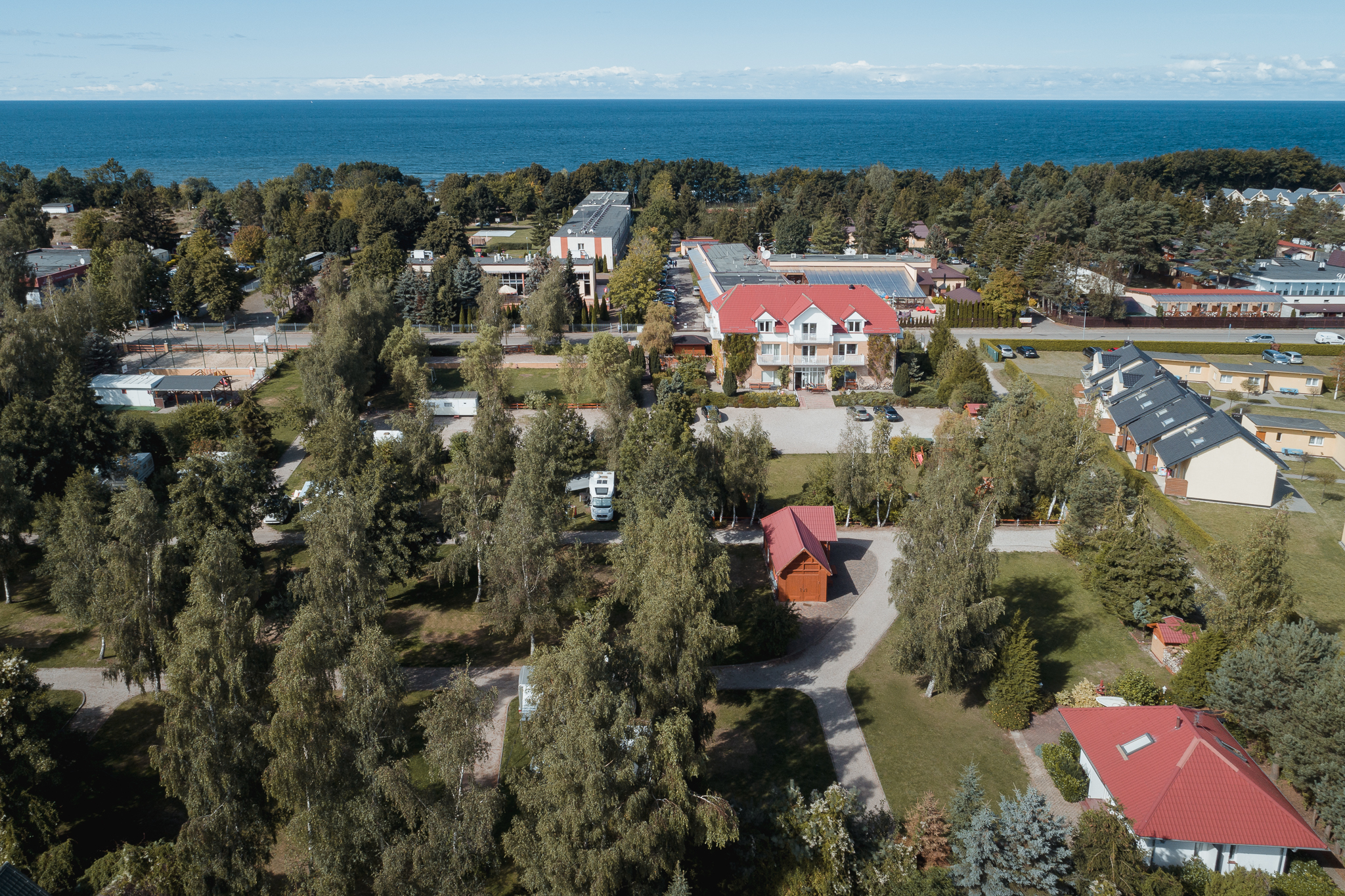 aire de camping-car - 100m, v. Strand, tolle Lage, 45 Parzellen, Parzellen ca. 10x 10m, Strom und Wasseranschluß - Meridian