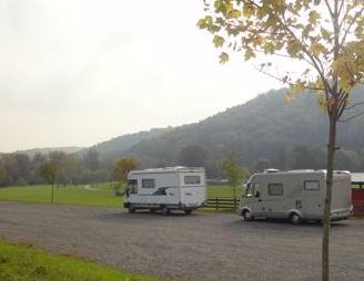 Motorhome parking ground - Stellplatz am Motorikpark und Landschaftsteich Gamlitz - Stellplatz beim Badesee/Motorikpark Gamlitz