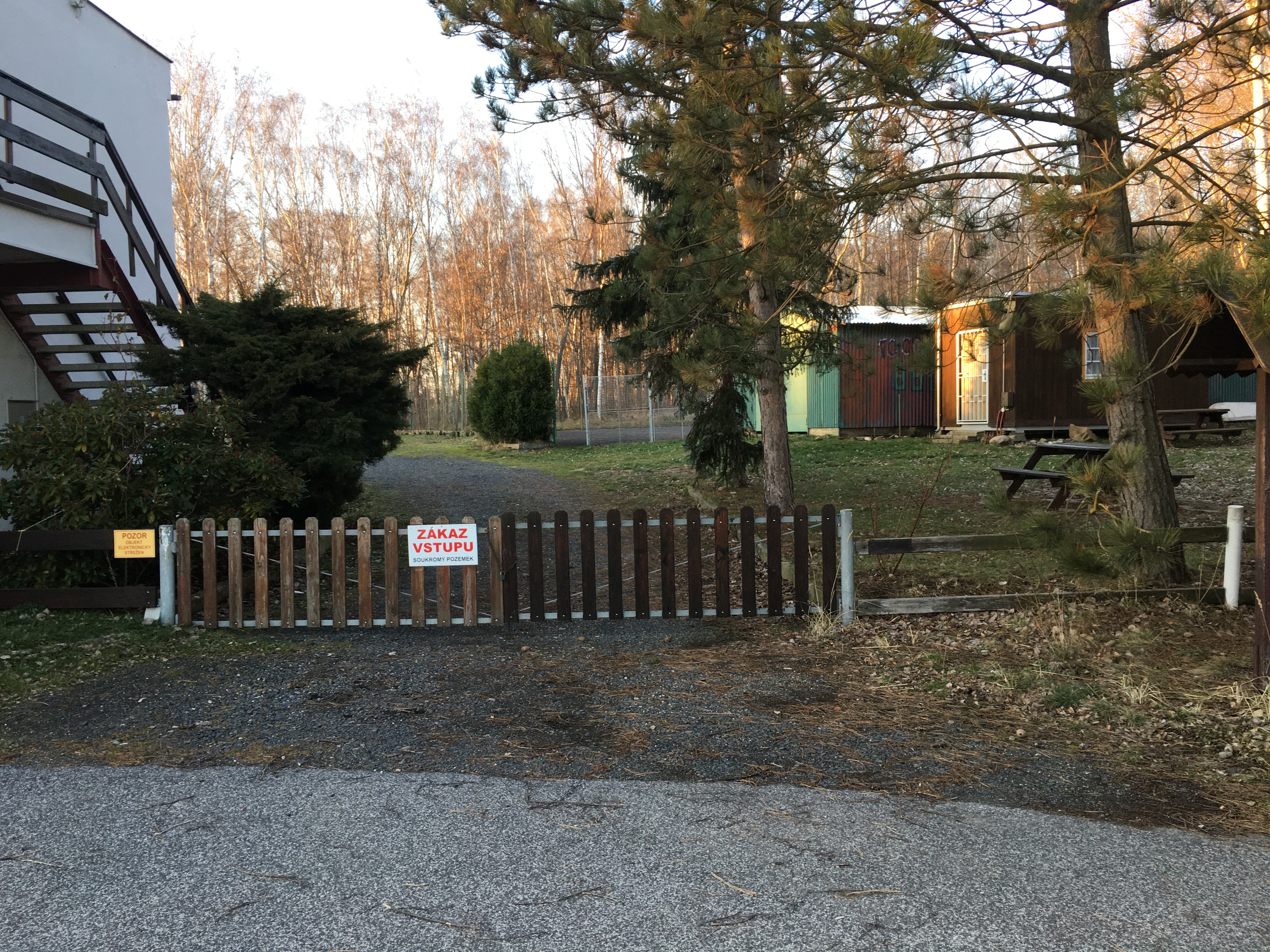 área de autocaravanas - Yacht Club Kristyna