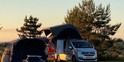 Motorhome parking space - Auning - DCU-Camping Flyvesandet Strand