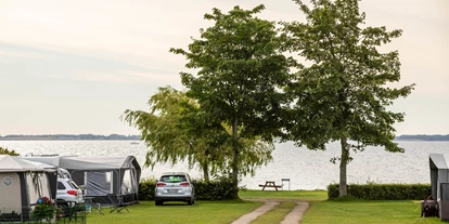Parkeerplaats voor camper - Rudkøbing Sogn - DCU-Camping Åbyskov Strand