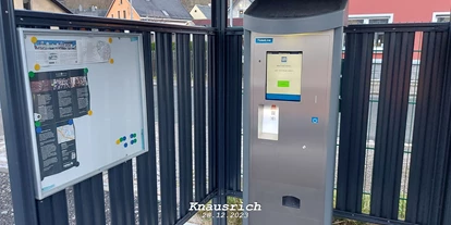 RV park - Entsorgung Toilettenkassette - Werdau - Stellplatz Georgi Aue-Am Mulderadweg