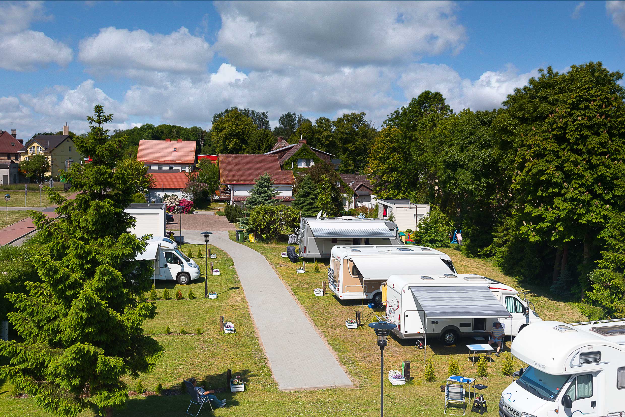 aire de camping-car - Camping-Stellplatz BRAWO