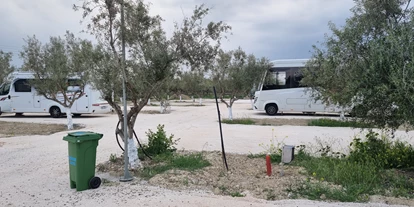 Plaza de aparcamiento para autocaravanas - Archaia Korinthos - Camperstop OliveTree 