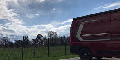 Posto auto camper - Stromanschluss - Visselhövede - Blick vom Stellplatz ins Grüne - Stellplatz mit Weitblick #1