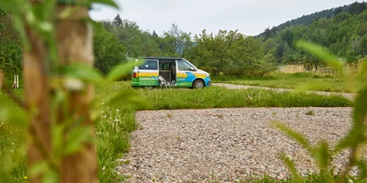 Parkeerplaats voor camper - öffentliche Verkehrsmittel - Worms - Am Rande des Vogelschutzgebietes auf dem Weingut Hanewald-Schwerdt