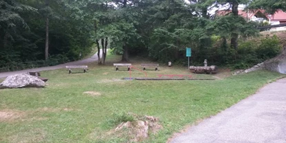 Parkeerplaats voor camper - Umgebungsschwerpunkt: Berg - Höchenschwand - schöne Ruhebänke zum verweilen - Stellplatz Todtnau im Stadtgarten