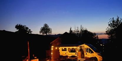 Reisemobilstellplatz - Hunde erlaubt: Hunde erlaubt - Dünserberg - BergCamping in Alleinlage / Bregenzerwald