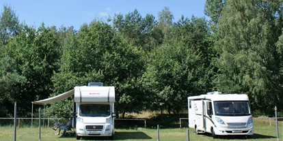 RV park - Grauwasserentsorgung - Dessau - Übersicht Stellplatz - Reisemobilstellplatz "Am Bowlingtreff"