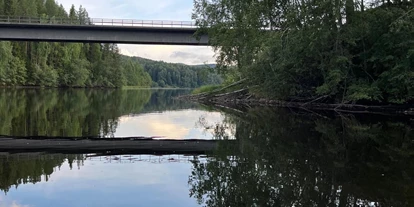 Reisemobilstellplatz - Umgebungsschwerpunkt: Fluss - Bispgården - Ammeråns Fiskecamp AB