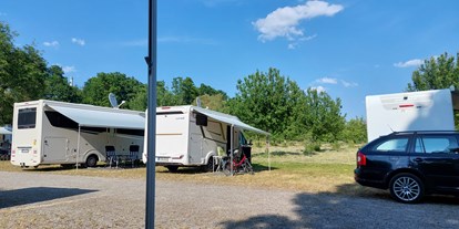 Motorhome parking space - Wohnwagen erlaubt - Basadingen - Campingpark Stockach-Bodensee (Papiermühle)