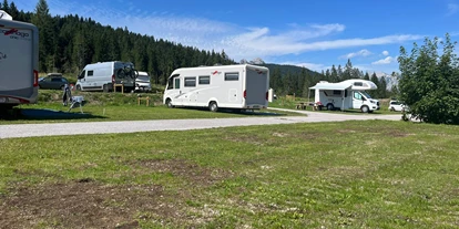 Reisemobilstellplatz - WLAN: nur um die Rezeption vorhanden - Schönberg im Stubaital - CamperPark Seefeld