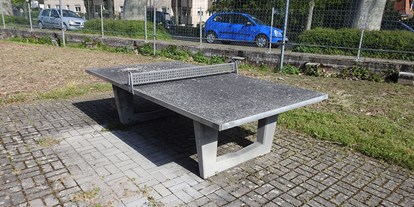 Motorhome parking space - Hunde erlaubt: Hunde erlaubt - Bad Herrenalb - Wohnmobil-Stellplatz am Bildungshaus St. Bernhard in Rastatt