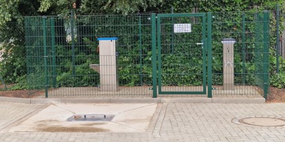 Motorhome parking space - Entsorgung Toilettenkassette - Saxony-Anhalt - Wohnmobilstellplatz am Erlebnisbad SeaLand