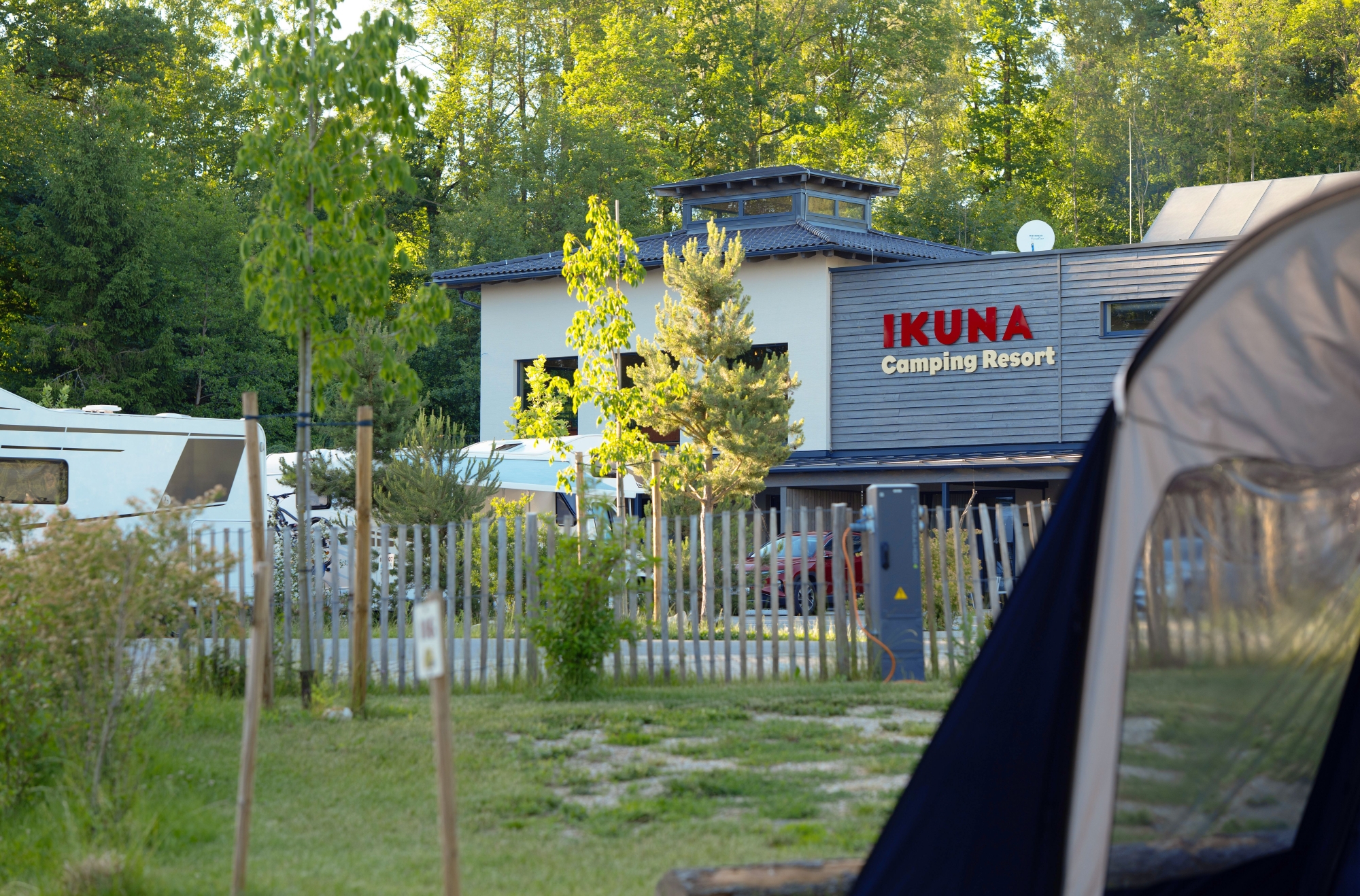 Wohnmobilstellplatz - IKUNA Camping Resort in Natternbach - IKUNA CAMPING RESORT