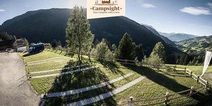 Reisemobilstellplatz - Hunde erlaubt: Hunde erlaubt - Döllach (Lassing) - Campsight - Aussichts Camping Ertlschweigerhaus