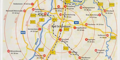 Motorhome parking space - Schönbrunn (Rhein-Neckar-Kreis) - WellMobilPark Bad Schönborn