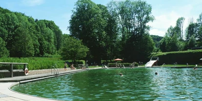 Reisemobilstellplatz - Art des Stellplatz: bei Freibad - Happurg - Naturbad Königstein