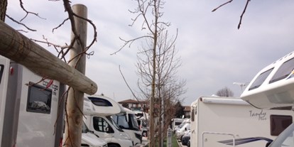 Reisemobilstellplatz - Art des Stellplatz: eigenständiger Stellplatz - Castelnuovo del Garda VR - Area Camper