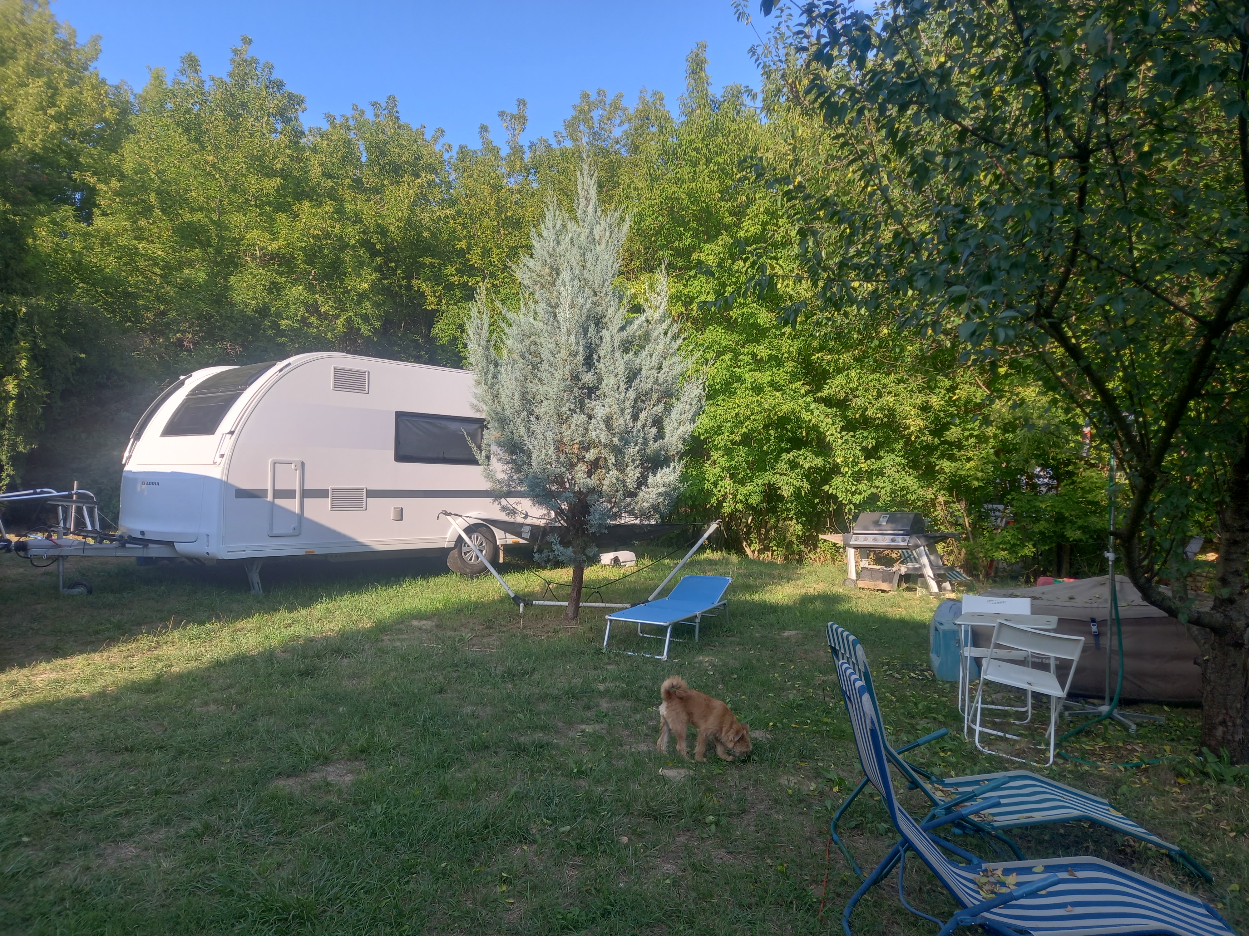Motorhome parking ground - Nature Valley Kalazno