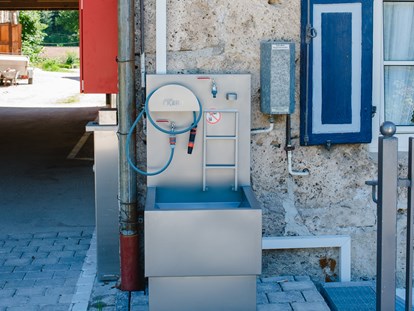 Motorhome parking space - Entsorgung Toilettenkassette - Bavaria - "Die Bruckmühle"