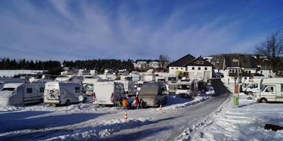 Motorhome parking space - Wintercamping - Kirchhundem - Wohnmobilpark Winterberg
