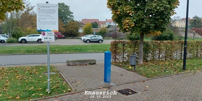 Place de parking pour camping-car - Hallenbad - Sachsen-Anhalt Süd - Wohnmobil-Stellplatz „An der Kyffhäuser-Therme“