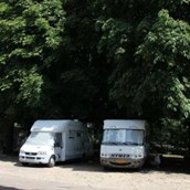 RV parking space - Aire de camping car Clamecy