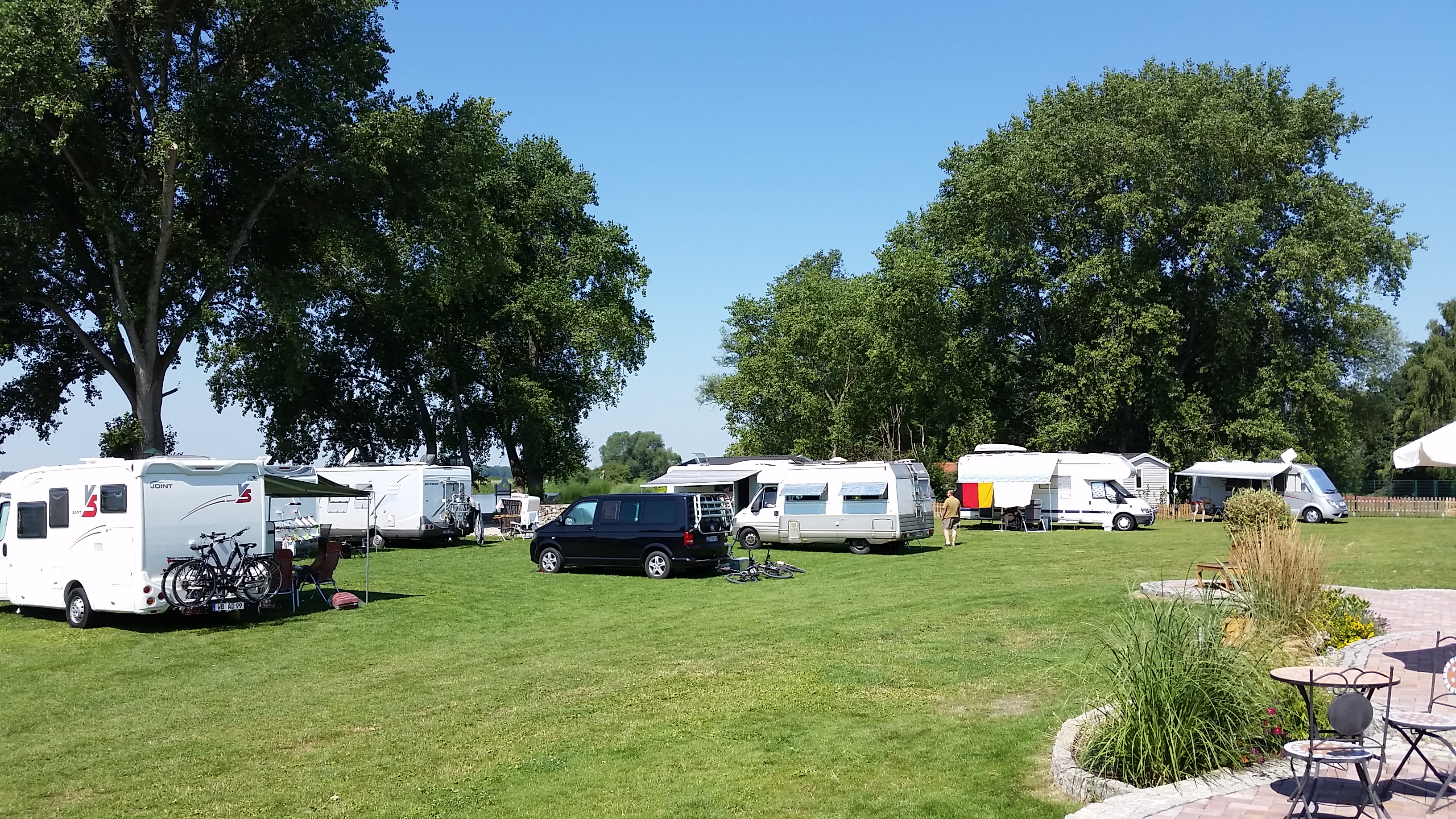 Wohnmobilstellplatz - Stellplatz Havel-Oase