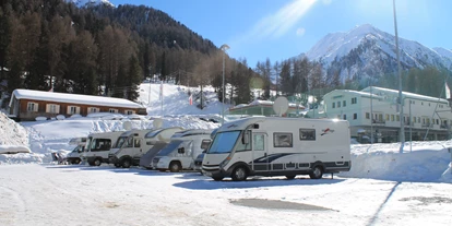 Reisemobilstellplatz - Spielplatz - Graubünden - Wohnmobilstellplatz Samnaun