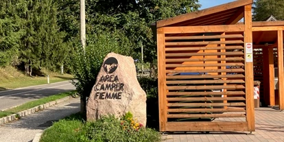 Posto auto camper - Stromanschluss - Moena - Area Camper Fiemme