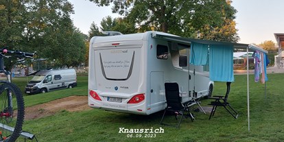 Reisemobilstellplatz - Stromanschluss - Oberwil (Dägerlen) - Schwimmbad Jestetten mit Campingplatz