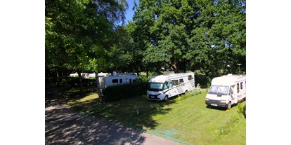 Motorhome parking space - Hunde erlaubt: Hunde erlaubt - Brittany - (56450) Etape Camping-Cars Aire de Lann Floren