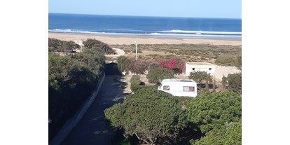 Reisemobilstellplatz - Umgebungsschwerpunkt: Meer - Stellplatz am Meer nahe Essaouira 