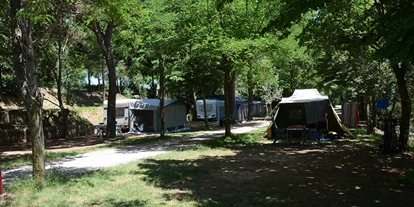 Parkeerplaats voor camper - Radweg - Il Caldese - Camping Panorama Pesaro