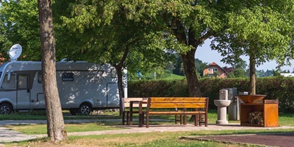 Motorhome parking space - Therme - Common spot in campsite - Campingplatz Natura – Terme Olimia*****