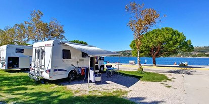 Motorhome parking space - Reiten - Trieste - Campingplatz Lucija***