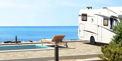Motorhome parking space - Tennis - Adria - Aminess Avalona Camping Resort*****