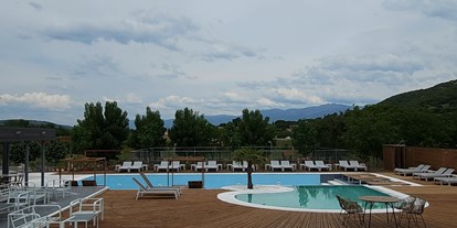 Motorhome parking space - Swimmingpool - Epirus - Ioannina Camping Glamping