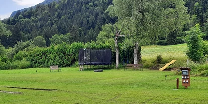 Reisemobilstellplatz - Spielplatz - Kraß (Hermagor-Pressegger See) - Camperplatz Nampolach