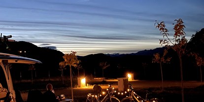 Reisemobilstellplatz - Umgebungsschwerpunkt: Berg - Aragonien - Nights in ecocamping - ECOCAMPING RURAL VALLE DE LA FUEVA