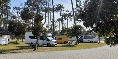 Parkeerplaats voor camper - Badestrand - Portugal - Mira Lodge park - Partnership Orbitur