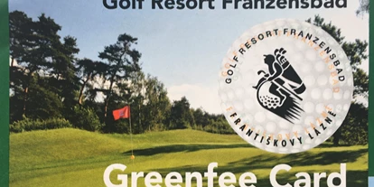 Reisemobilstellplatz - Art des Stellplatz: eigenständiger Stellplatz - Triebel/Vogtland - Golfer können Rabatte nutzen - Golf Resort Franzensbad