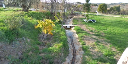 Posto auto camper - Umgebungsschwerpunkt: Fluss - Évora - Zona comum de lazer - Parque de Campismo Rural Lapa dos Gaivões