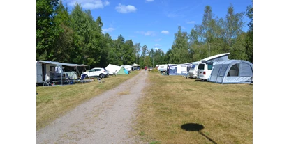 Reisemobilstellplatz - Duschen - Südschweden - Stensjö camping