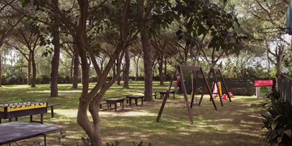 Reisemobilstellplatz - Umgebungsschwerpunkt: See - Toskana - Spielplatz - La Pampa Parking Area & Camp