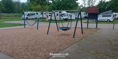 Place de parking pour camping-car - Waldkappel - Campingplatz Rotenburg an der Fulda